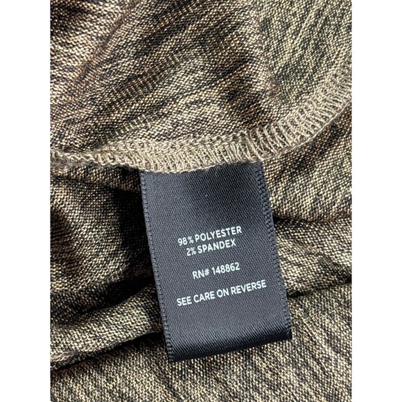 Torrid Womens Plus Size 3 (US 3X) Metallic Bronze Brown Pleated Sleeveless Top - Picture 4 of 5